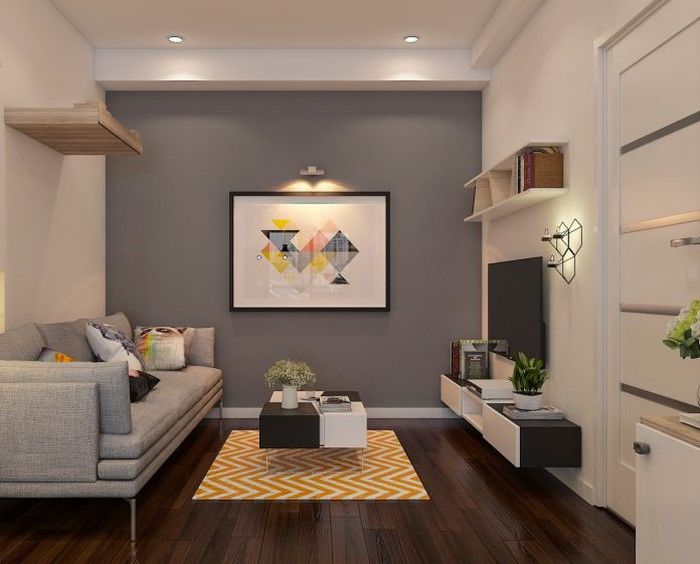 Mẫu nhà cấp 4 chữ L 2 phòng ngủ đẹp chuẩn theo phong thủy Thiết kế nội thất ấn tượng cho ngôi nhà