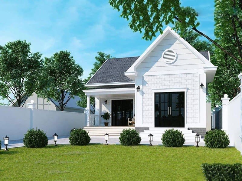 Gợi ý 4 mẫu nhà cấp 4 sân vườn 5×20 đẹp tiết kiệm chi phí Ưu điểm của mẫu nhà cấp 4