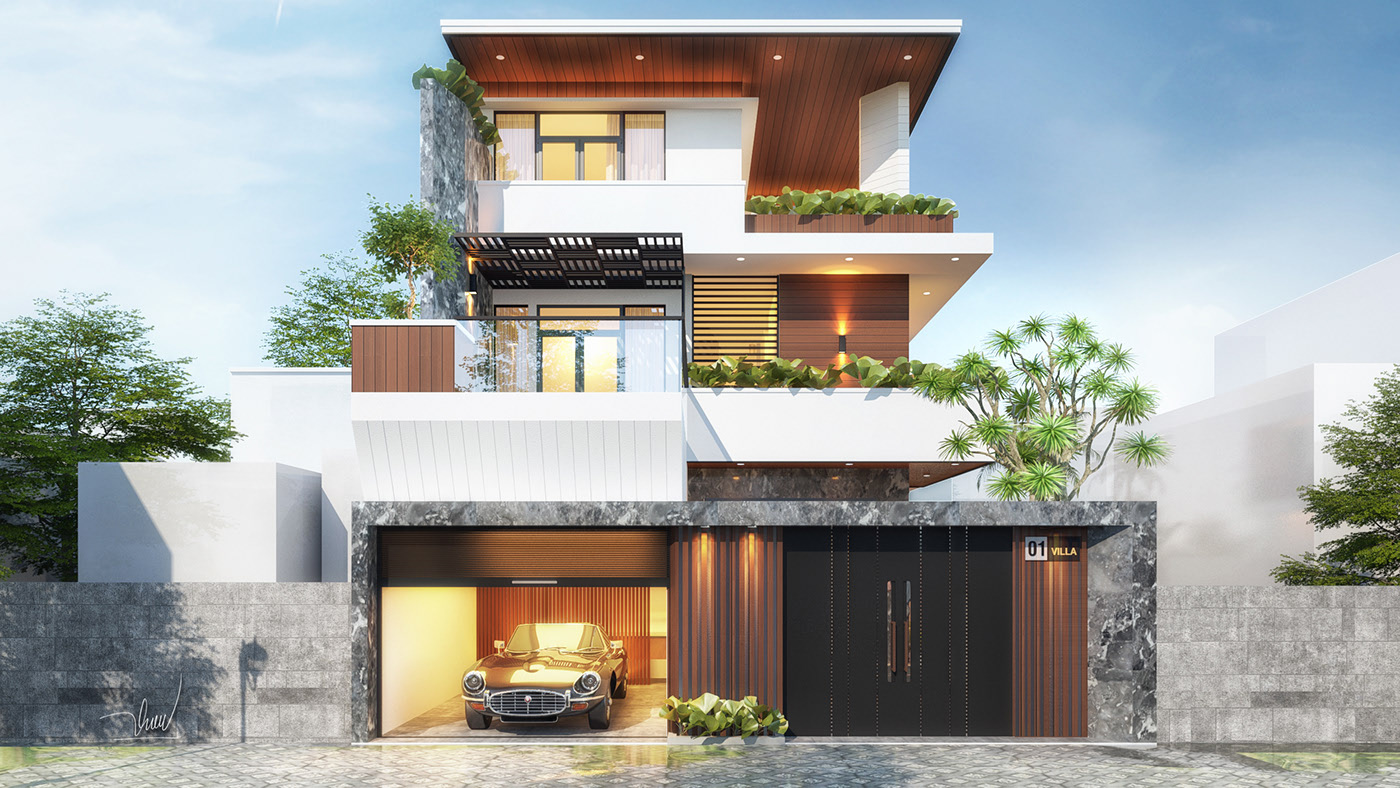 Xu hướng thiết kế biệt thự đẹp đẳng cấp vượt thời gian Xu hướng thiết kế biệt thự hiện đại ấn tượng