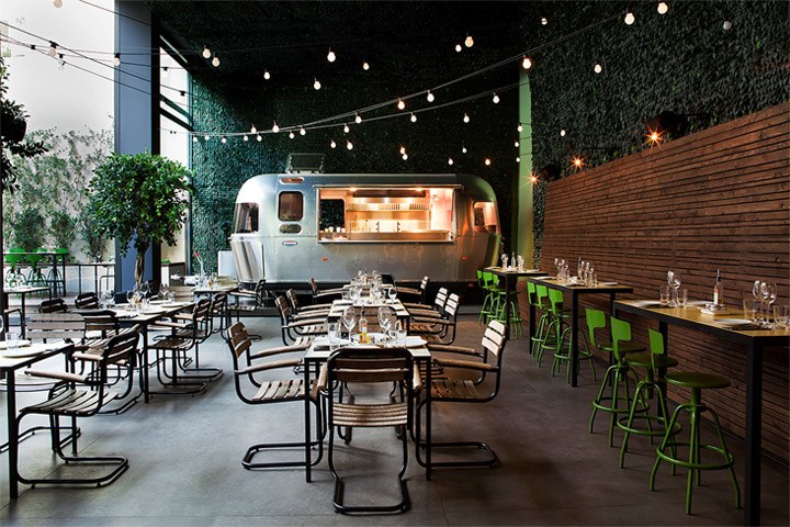 Bản thiết kế quán cafe Urban Garden: mặt bằng chi tiết Thiết kế quán với những gam màu nhẹ nhàng, đơn giản