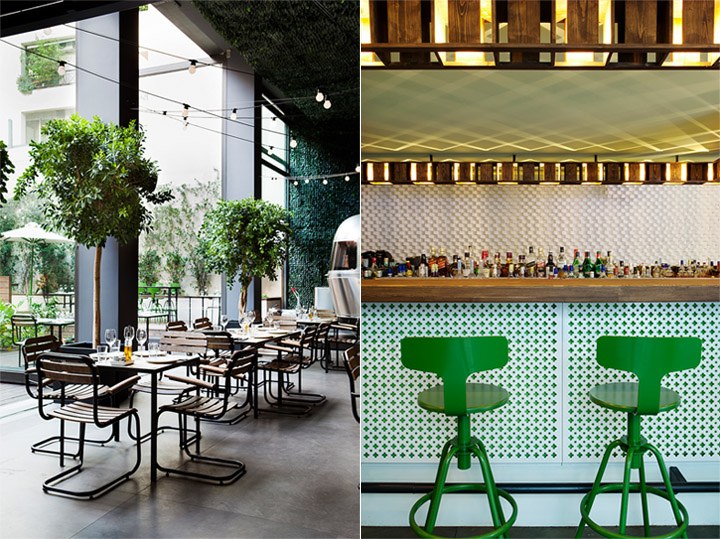 Bản thiết kế quán cafe Urban Garden: mặt bằng chi tiết Nét trang nhã, lôi cuốn của bản thiết kế quán cafe