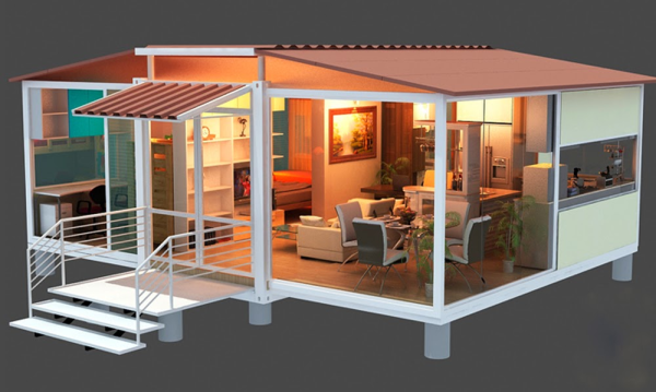 Nhà lắp ghép Panel – giải pháp tiết kiệm kinh tế cho gia đình bạn Nhà lắp ghép Panel