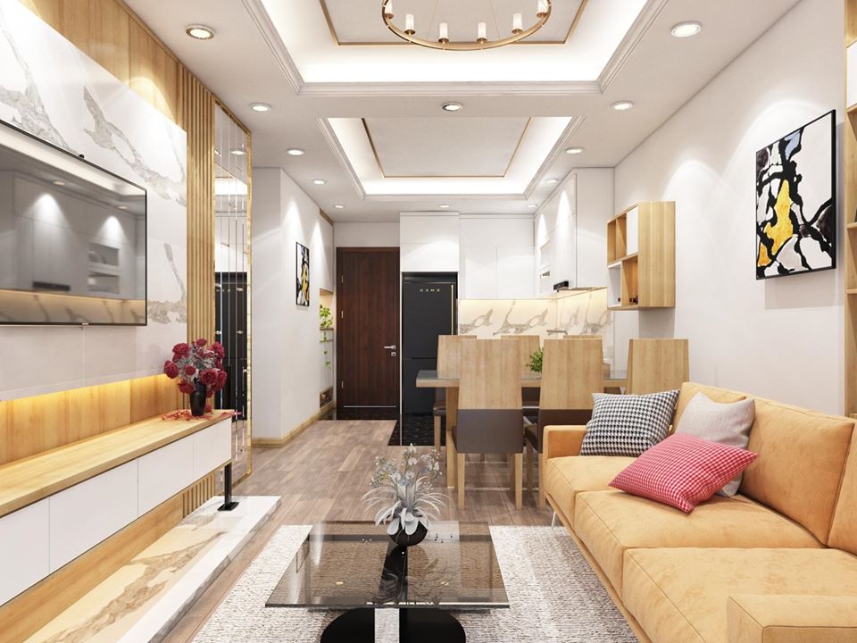 Ngẩn ngơ trước 2 mẫu thiết kế nội thất chung cư 3 phòng ngủ đẹp nhất thiết kế căn hộ 90m2 3 phòng ngủ