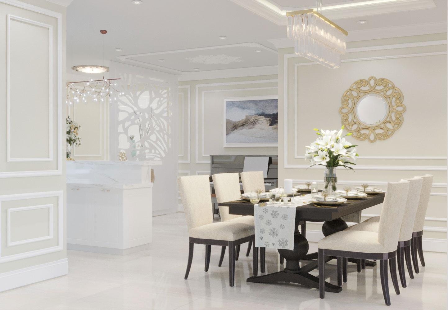 Tư vấn cải tạo thiết kế nội thất chung cư 110m2 tại Ciputra Thiết kế nội thất chung cư 110m2