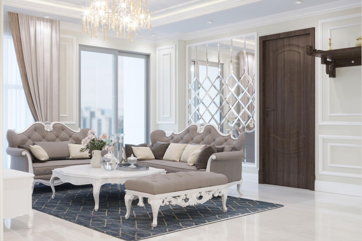 Tư vấn cải tạo thiết kế nội thất chung cư 110m2 tại Ciputra Thiết kế nội thất chung cư 110m2